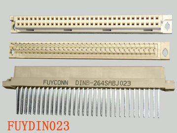 DIN Tipi 2 sıra 64 Pin Yuvası B Tipi Eurocard DIN 41612 Konektör, Düz PCB Konektörü 2,54 mm aralık
