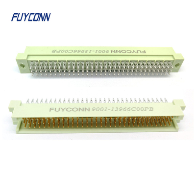 Lehimsiz Erkek DIN41612 Bağlantı 3 Satır 96 Pin Pres Pin PCB Tipi