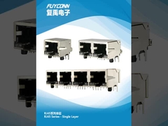 RJ45 Bağlantı PCB Doğru açı / Düz tip