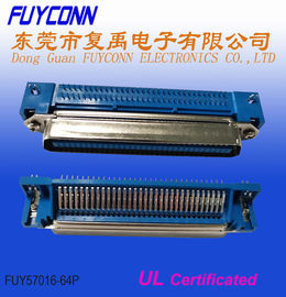 Fosforlu Bronz Centronic Erkek Dik Açılı PCB 64 Pin Konnektör