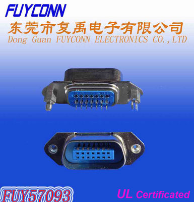 50 pin Centronic konektörler, düz açı PCB erkek konnektör UL onaylı