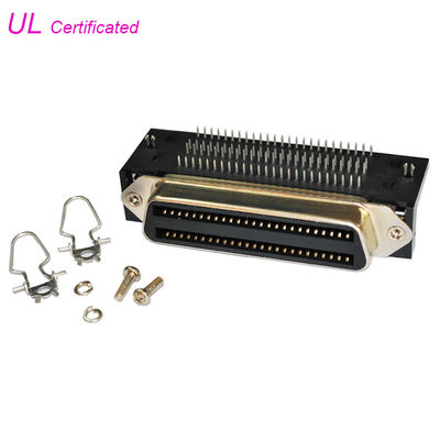 Amphenol 957 100Pin Centronic Dişi Konnektör PCB Dik Açı PCB Kartı için 2.16mm adım