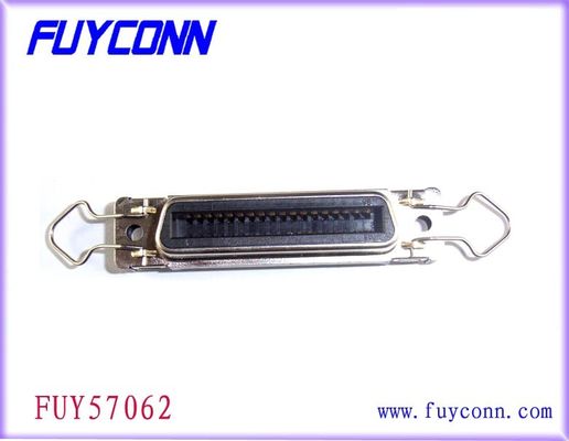 Centronics 36 Pin dişi şampiyon düz PCB montaj nokta vuruşlu yazıcı bağlantısı