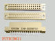 3 sıra 20 Pinli Düz PCB DIN 41612 Priz Avrupa Soket Konnektör 2.54mm hatve
