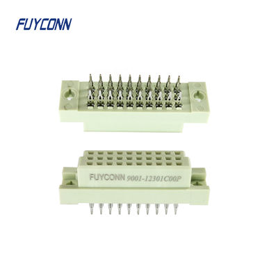 Lehimsiz Pin Kadın Eurocard Bağlantısı 3 Satır 3x10pin 20pin 30pin DIN41612