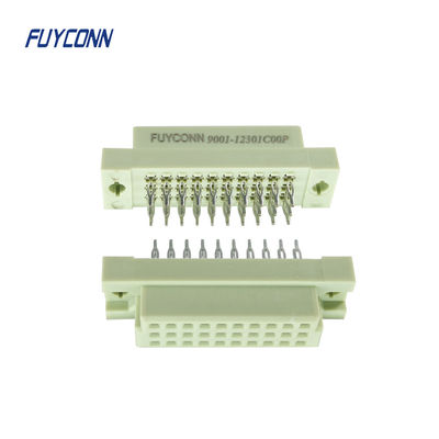 Lehimsiz Pin Kadın Eurocard Bağlantısı 3 Satır 3x10pin 20pin 30pin DIN41612