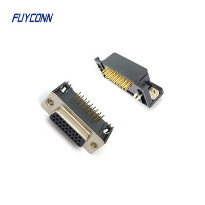 PCB Yüksek yoğunluklu D-SUB Bağlantısı Kadın, 15pin 26pin 44pin 62pin DSUB Bağlantısı
