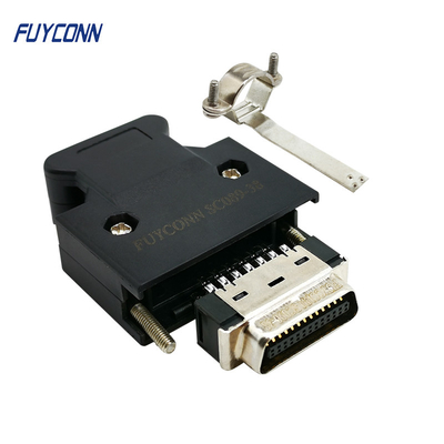 26pin MDR Bağlantısı Kadın / Erkek 1.27mm Bakır Altın Kaplama SCSI Bağlantısı