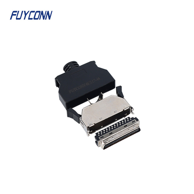 SCSI MDR Bağlantısı PCB Solder Cup IDC Crimp 1.27mm 50pin Bağlantısı Çin