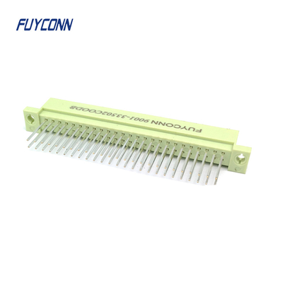 2*25pin 50Pin DIN 41612 Bağlantı W / 15mm Terminalleri Euro Bağlantı Erkek fiş