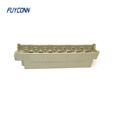 Güç DIN41612 Bağlantısı Çin PCB R/A 7+8 15Pin 5.08mm Erkek Bağlantısı