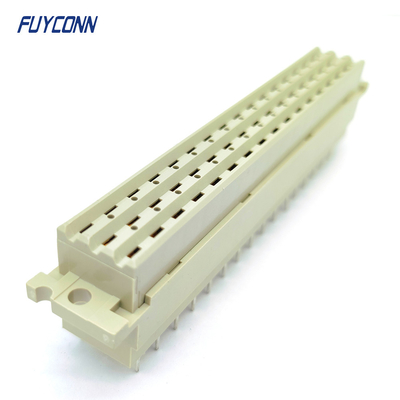 Kadın Gücü DIN41612 Bağlantı PCB Dikey 3 * 16pin 48Pin 5.08mm Pitch Bağlantısı Çin