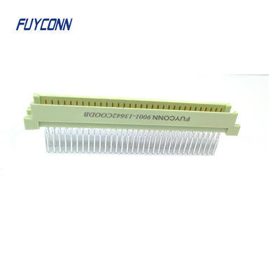 Erkek Lehimsiz 2*32P 13mm 64pin DIN 41612 Bağlantısı 2.54mm Bağlantısı Üretimi