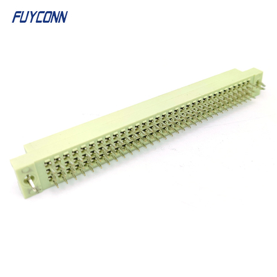 3 satır 96 Pin Basit Tip DIN41612 Bağlantı Kadın PCB Düz