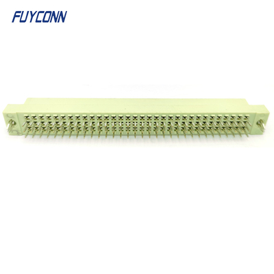 3 satır 96 Pin Basit Tip DIN41612 Bağlantı Kadın PCB Düz