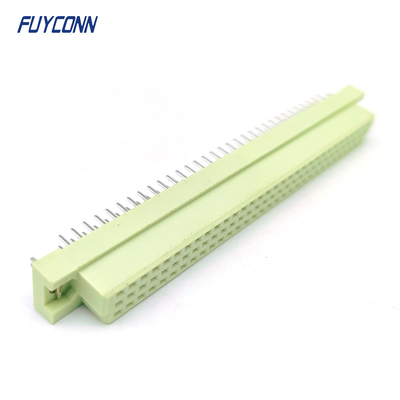 3 satır 96 Pin Basit Tip DIN41612 Bağlantı Kadın PCB Düz