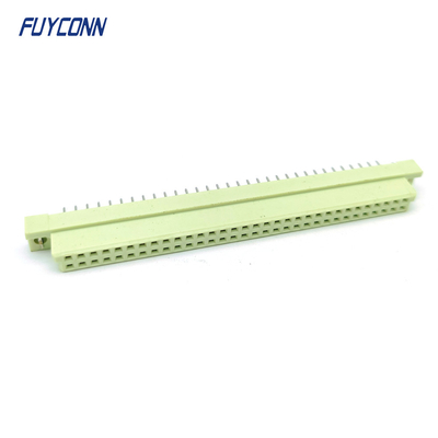 DIN41612 Bağlantı Fabrikası 2 sıra 2*32P 64P PCB Kadın 41612 Bağlantı W/ Harpoon