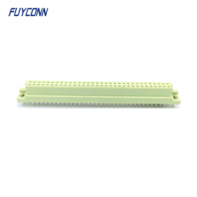 DIN41612 Bağlantı Fabrikası 2 sıra 2*32P 64P PCB Kadın 41612 Bağlantı W/ Harpoon
