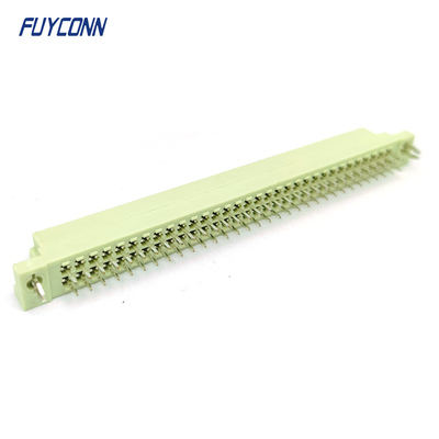 DIN41612 Bağlantı Fabrikası 2 sıra 2*32P 64P PCB Kadın 41612 Bağlantı W/ Harpoon