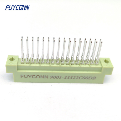 32Pin DIN41612 Erkek Bağlantı W / 15mm Terminalleri 2 * 16P Basın Pin 41612 Bağlantı