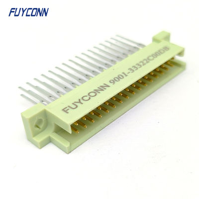 32Pin DIN41612 Erkek Bağlantı W / 15mm Terminalleri 2 * 16P Basın Pin 41612 Bağlantı