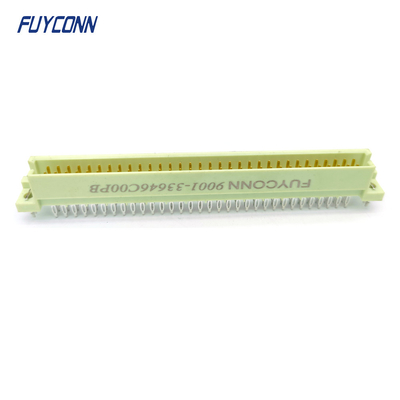 DIN41612 2 Satırlı Bağlantı 64 Pin 2 * 32P Erkek Basın Pin Bağlantısı W / Harpoon