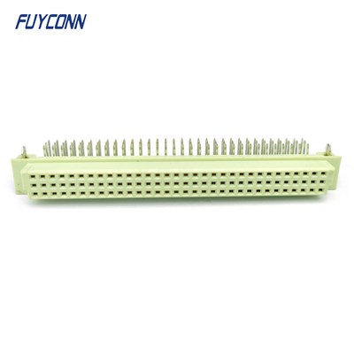 DIN 41612 açılı bağlantı 3 satır 96Pin PCB Kadın 396 DIN41612 bağlantı