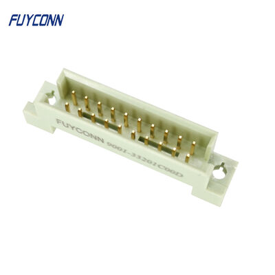 Harting P/N 09 24 120 6922 DIN-Sinyal 3B020MS-3, DIN Sinyal Tipi 3B Erkek Lehim Düz 20-Kutuplu Değiştirin