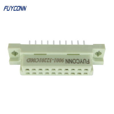 DIN Sinyal Tipi 3B Dişi Lehim 20 Kutuplu, Harting'i Değiştirin P/N 09 24 220 6824 DIN 41612 3B020FS-2