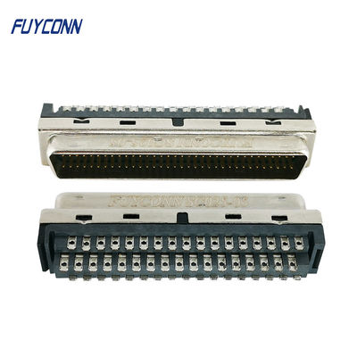 Erkek Kablo SCSI Bağlantısı 68 Pin Solder Terminal ile MDR Kablo Bağlantısı