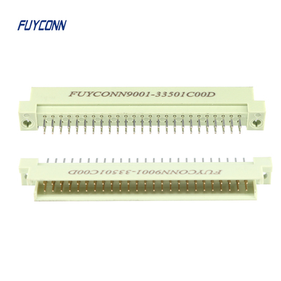 Düz PCB 50 Pin Bağlantısı Eurocard 41612 Bağlantısı Erkek