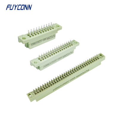 Dişi Euro 2 Sıra 20pin 32pin 64pin PCB DIN 41612 Konnektör Dikey Terminaller