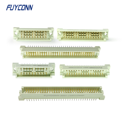 30pin 48pin 96pin 3 Sıra DIN 41612 Konnektör Erkek Dikey PCB Eurocard