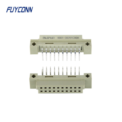 220S DIN41612 Konnektör Dişi 2x10P 20pin Sağ Açılı PCB