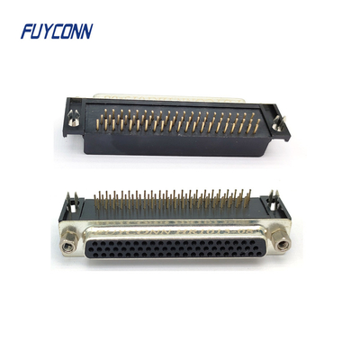 Dişi Yüksek Yoğunluklu D-SUB Konnektör Sağ Açılı PCB 15P 26P 44P 62P DB Konnektörü