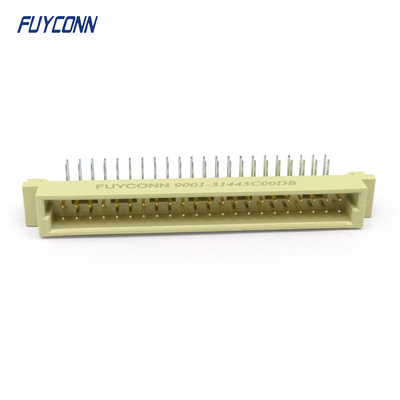 44Pin DIN41612 Bağlantı PCB Sağ açı 2 Satır Erkek 2*22pin 44P 9001 Serisi