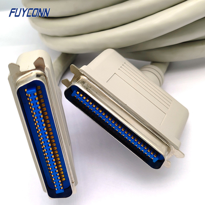 IEEE-1284 50pin Solder Cup Centronics Connector Paralel Yazıcı Kablosu CN50'den CN50'ye kadar