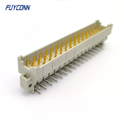 5.08mm Güç DIN 41612 Bağlantı PCB açılı Erkek 3 * 16pin 48pin