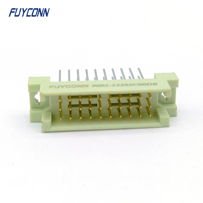 Dikey PCB 30 Pin Erkek DIN 41612 Bağlantı 13mm Eurocard Bağlantısı