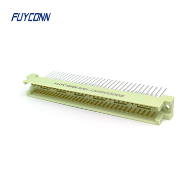 PCB Düz 64 Pin Erkek 42612 Bağlantısı 2 * 32P 13mm DIN 41612 Bağlantısı