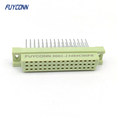 3 Satır Kadın DIN41612 Bağlantısı 48 Pin 13mm Basın Pin DIN 41612 Bağlantısı