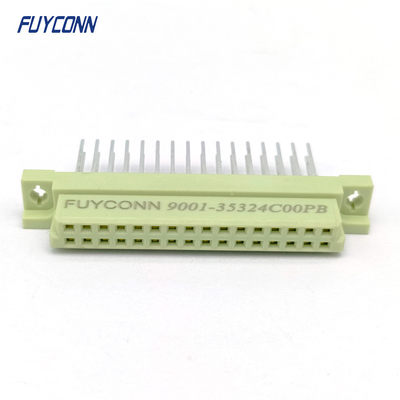 DIN41612 13mm Bağlantı 2 * 16P 32pin Pres Pin DIN41612 Kadın Bağlantı
