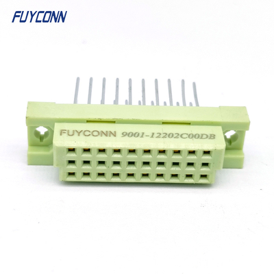 15mm 20Pin DIN 41612 Bağlantısı 3Seri 320 Düz PCB Kadın DIN41612 Bağlantısı