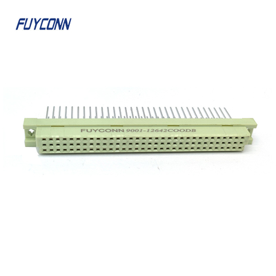 25mm DIN41612 Bağlantısı 3Seri 64Pin Kadın Düz PCB 364 DIN 41612 Bağlantısı
