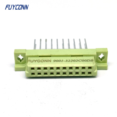 13mm DIN41612 Bağlantı 2 satır 20Pin Dikey Terminaller Kadın Eurocard Bağlantısı
