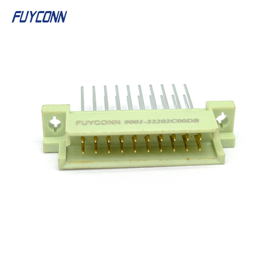 13mm Erkek DIN41612 Bağlayıcı 2 satır 20Pin Dikey Terminalleri Eurocard Bağlayıcı