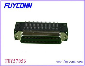 Amphonel 957 100 yolu Centronics bağlayıcı dik açı PCB montaj