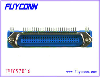 Centronics Erkek PCB Montaj Sağ Açılı Yazıcı Konektörü 14pin 24pin 36pin 50 pin