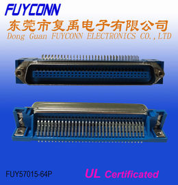 64 Pin Dik Açı PCB Konnektörü Erkek 32pairs Champ Centronic Konnektörleri