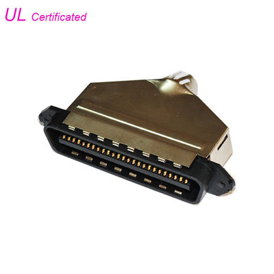 180 Derece Metal Kapak centronics 50pin Erkek Tak Tipi Konnektör 25 adet IDC Erkek Fiş Tipi
